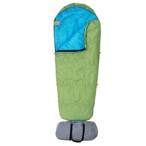 Kelty Little Dipper Kids Boys Mummy Sleeping Bag Green 40F Camping